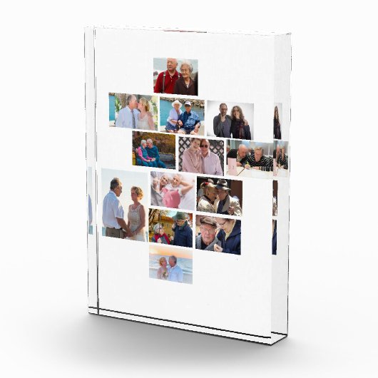 Persoonlijk Jubileum 13 Foto-collage Fotoblokken (Rechts)