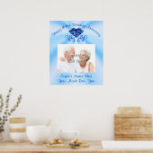 Persoonlijk Jubileum Poster, Foto en Tekst Poster (Keuken)