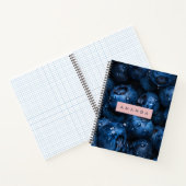 Persoonlijk Juicy Fruit Blauwebesemdesign Notitieboek (Binnen)