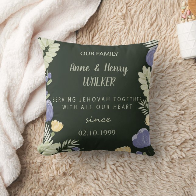 Persoonlijk jW-verjaardagsgeschenk Kussen (Deken)