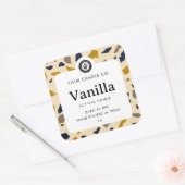 Persoonlijk Kaarslabel - Aanpasbare Sticker (Envelop)