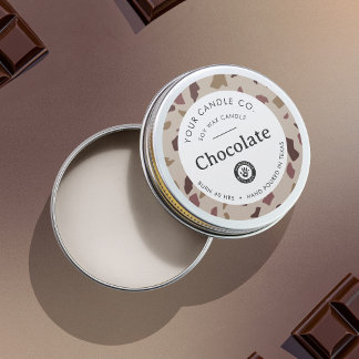 Persoonlijk Kaarslabel - Aanpasbare Sticker