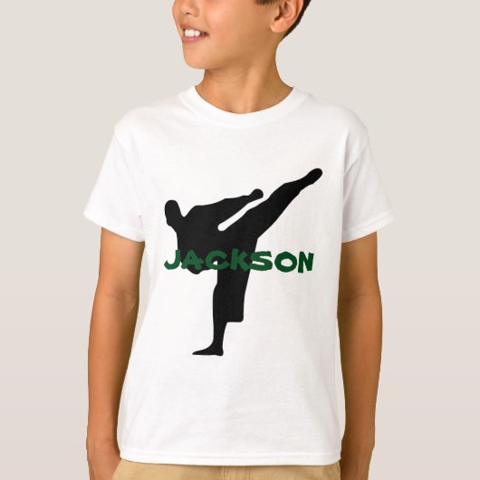 Persoonlijk karate shirt (Voorkant)