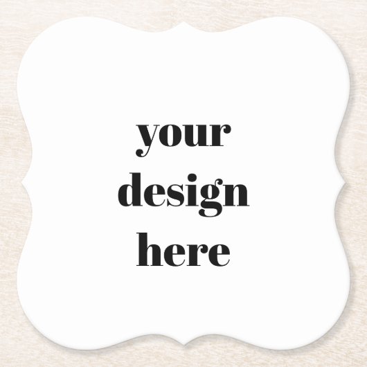 Persoonlijk  kartonnen onderzetters (Voorkant)