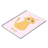 Persoonlijk kattenpatroon notitieboek (Linkerzijde)