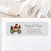 Persoonlijk kerstadres voor familie etiket (Insitu)