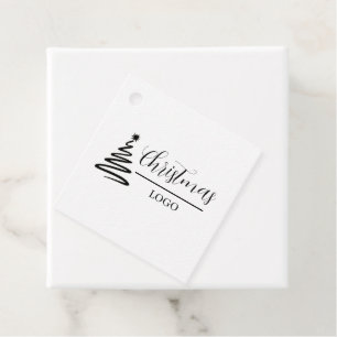 Persoonlijk Kerstcadeau Aangepaste Moderne T-Shirt Bedankjes Labels
