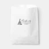 Persoonlijk Kerstcadeau Aangepaste Moderne T-Shirt Bedankzakje (Voorkant)