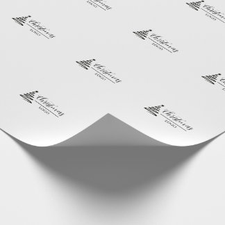 Persoonlijk Kerstcadeau Aangepaste Moderne T-Shirt Cadeaupapier