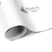 Persoonlijk Kerstcadeau Aangepaste Moderne T-Shirt Cadeaupapier (Rol Hoek)