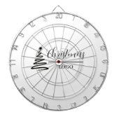 Persoonlijk Kerstcadeau Aangepaste Moderne T-Shirt Dartbord (Voorkant)