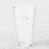 Persoonlijk Kerstcadeau Aangepaste Moderne T-Shirt Glas (Achterkant)