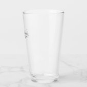Persoonlijk Kerstcadeau Aangepaste Moderne T-Shirt Glas (Links)