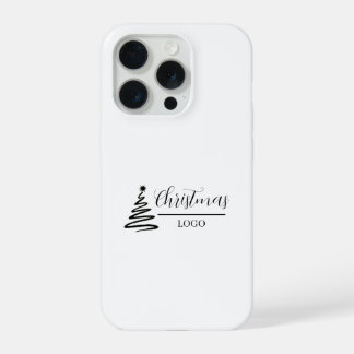 Persoonlijk Kerstcadeau Aangepaste Moderne T-Shirt iPhone 15 Pro Case