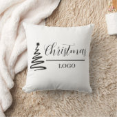 Persoonlijk Kerstcadeau Aangepaste Moderne T-Shirt Kussen (Deken)