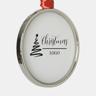 Persoonlijk Kerstcadeau Aangepaste Moderne T-Shirt Metalen Ornament