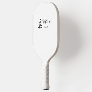 Persoonlijk Kerstcadeau Aangepaste Moderne T-Shirt Pickleball Paddle