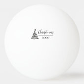 Persoonlijk Kerstcadeau Aangepaste Moderne T-Shirt Pingpongbal (Voorkant)