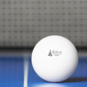 Persoonlijk Kerstcadeau Aangepaste Moderne T-Shirt Pingpongbal (Net)