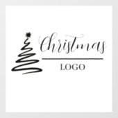Persoonlijk Kerstcadeau Aangepaste Moderne T-Shirt Raamsticker (Vel)
