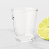 Persoonlijk Kerstcadeau Aangepaste Moderne T-Shirt Shot Glas (Rechts)