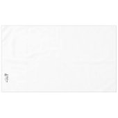 Persoonlijk Kerstcadeau Aangepaste Moderne T-Shirt Tafelkleed (Voorkant (Horizontaal))