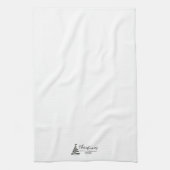 Persoonlijk Kerstcadeau Aangepaste Moderne T-shirt Theedoek (Verticaal)