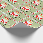 Persoonlijk kerstcadeau cadeaupapier (Hoek)