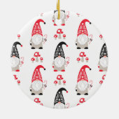 Persoonlijk kerstcadeau keramisch ornament (Achterkant)