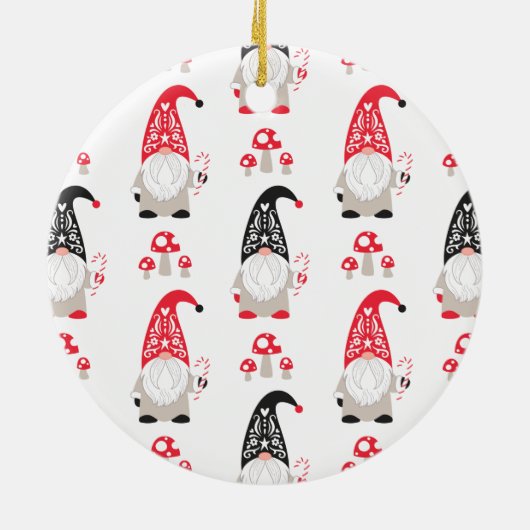 Persoonlijk kerstcadeau keramisch ornament (Achterkant)