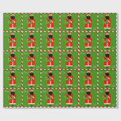 Persoonlijk Kerstcadeau voor Kinderen Cadeaupapier (Vlak)