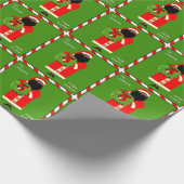 Persoonlijk Kerstcadeau voor Kinderen Cadeaupapier (Hoek)