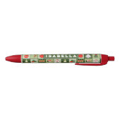 Persoonlijk kerstcadeau zwarte inkt pen (Bodem)