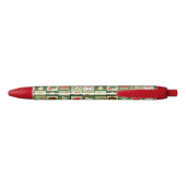 Persoonlijk kerstcadeau zwarte inkt pen (Achterkant)