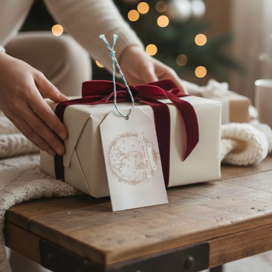 Persoonlijk kerstcadeaukaartje – 20% korting vanda cadeaulabel