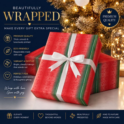 Persoonlijk kerstcadeaupapier cadeaupapier