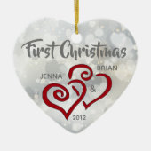 Persoonlijk kerstcadeautje Ornament (Voorkant)