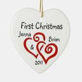 Persoonlijk kerstcadeautje Ornament (Rechts)