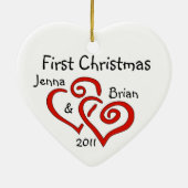 Persoonlijk kerstcadeautje Ornament (Achterkant)