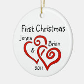 Persoonlijk kerstcadeautje Ornament (Links)