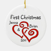 Persoonlijk kerstcadeautje Ornament (Achterkant)