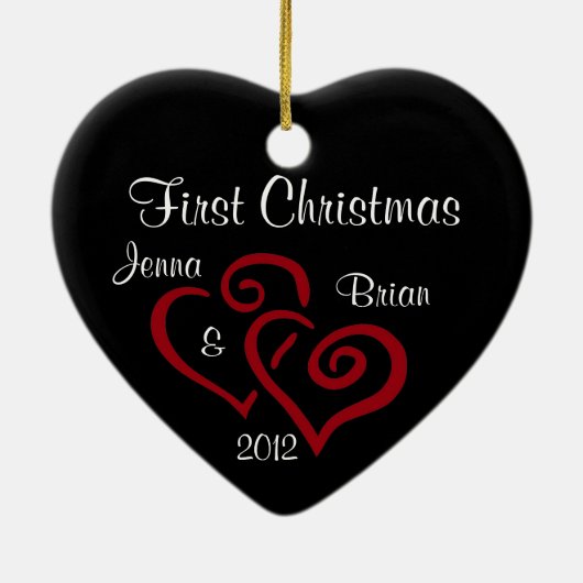 Persoonlijk kerstcadeautje Ornament (Achterkant)