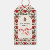 Persoonlijk kerstfeest cadeau cadeaulabel (Voorkant)