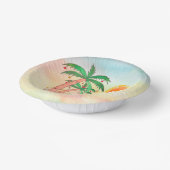 Persoonlijk kerstfeest in juli-hoofdartikel papieren kommen (Gebogen)