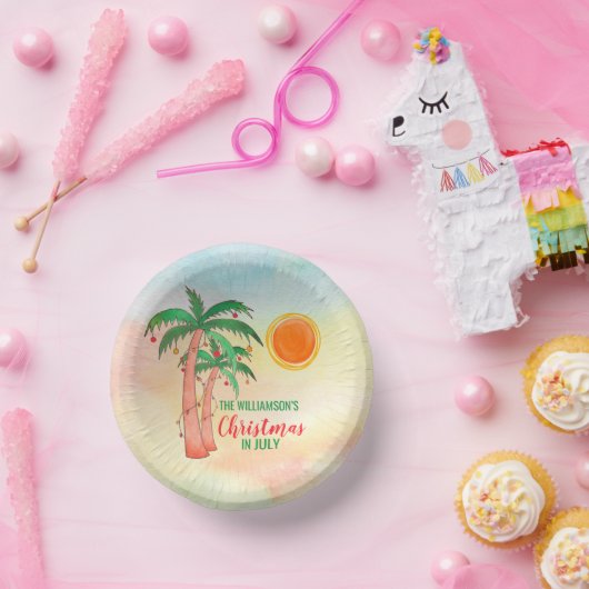 Persoonlijk kerstfeest in juli-hoofdartikel papieren kommen (Feest)