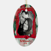 Persoonlijk kerstfeest Oegly Sweater PHOTO Ornamen Keramisch Ornament (Rechts)