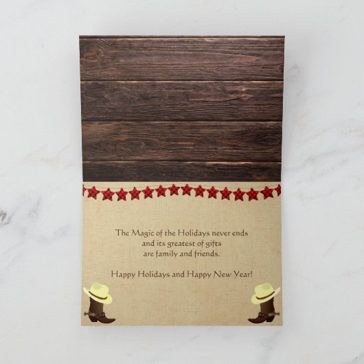 Persoonlijk - kerstgeit kaart (Binnen)