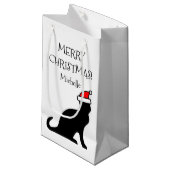 Persoonlijk kerstkerstkerstkerstfeest klein cadeauzakje (Voorkant Gekanteld)