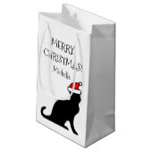 Persoonlijk kerstkerstkerstkerstfeest klein cadeauzakje (Achterkant Gekanteld)