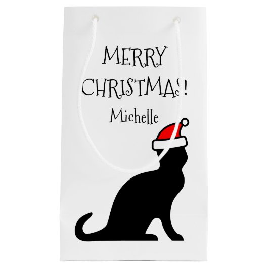 Persoonlijk kerstkerstkerstkerstfeest klein cadeauzakje (Voorkant)